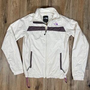 North Face Jacket Women's Size S‎ Windbreaker Hiking Soft Lining Jacket